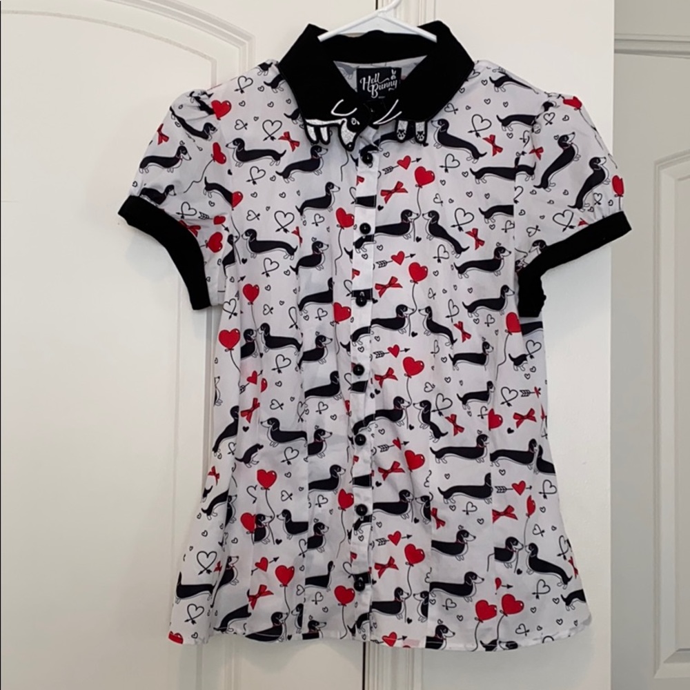 Dachshund Collar Blouse